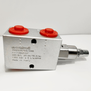 Запобіжний клапан на двоконтурну систему HYVA 01319885 (до 350 бар, 3/4")