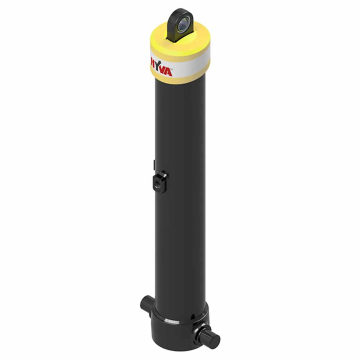 Гідроциліндр 4-штоковий HYVA FE A214-4-07620-019-K2295-HD (фронтальний з вухом)