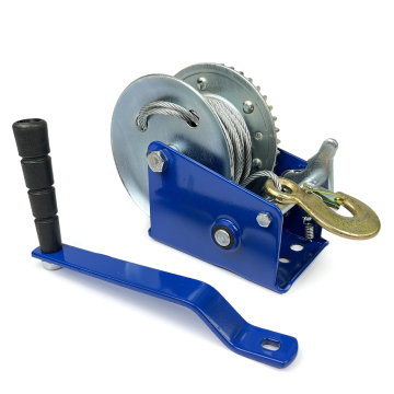 Лебідка ручна 0,5т BST R 1200 LBS зі сталевим тросом Husar Winch