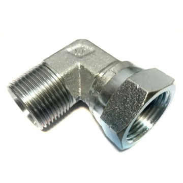Адаптер HYVA 90° 1" BSP мама - 1" BSP тато 