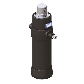 Гідроциліндр підкузовний HYVA UME 129-5-1280-K158-45-1/2"-H30-HC, 5 штоків