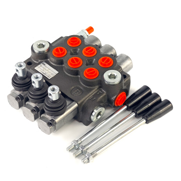 Гідророзподільник моноблочний 3P40 RENMAN (3 секції, 40 л/хв)