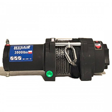 Лебідка електрична для квадроцикла 1,5т 12V BST 3500 LBS трос текстильний Husar Winch