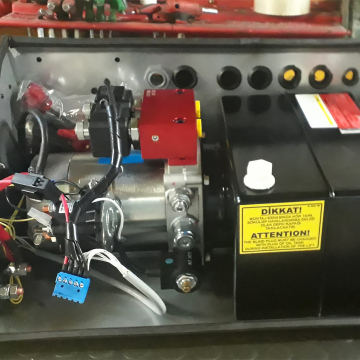 Маслостанція (PowerPack) на гідроборт ATEK LIFT, 24V 1500 кг