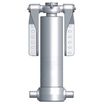 Гідроциліндр GFM-SG 169-5-05650-1438K передній Hyva з вухами Georg