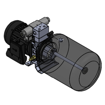 Маслостанція HIDROS 220v-0,55kW 1,1 см³ 8 л
