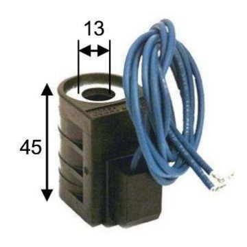 Котушка Largo 24В 13x45 мм з проводами