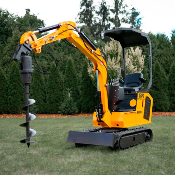 Міні-екскаватор Berger Kraus BK800BS (Поворотна стріла з ковшем 380 мм)