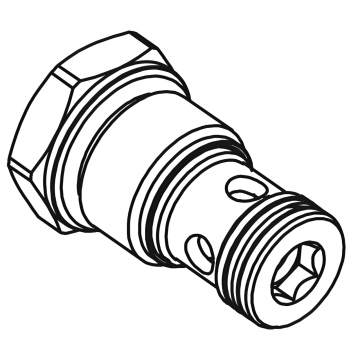 Зворотній клапан Gumeg CVU-120, 350 бар, 120 л/хв