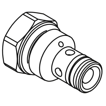 Зворотній клапан Gumeg CVU-512-S, 350 бар, 20 л/хв
