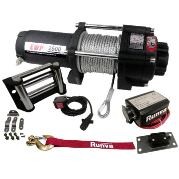 Лебідка електрична 12 v 1135 кг RUNVA EWP2500