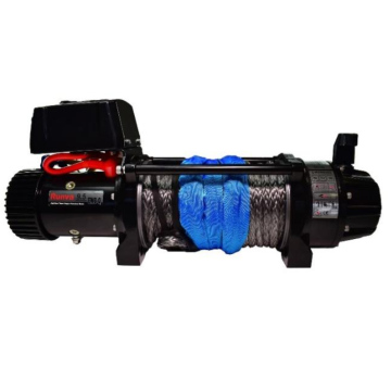 Лебідка електрична 12 v 4309 кг RUNVA EWB9500-Q синтетичний трос