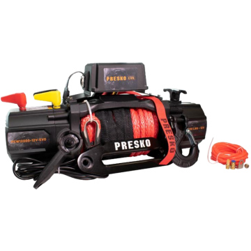 Лебідка електрична 12 v 5443 кг RUNVA PRESKO PEW12000-12V-EVO-SR