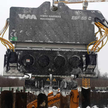 Підвісний вібромолот Ostimex ESF55 C
