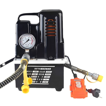 Електро-гідравлічний портативний насос QQ-700 (700 бар, 1.2 кВт, 2 л)