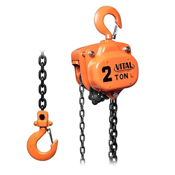 Таль ланцюговий ручний шестеренний, ланцюговий блок VITAL 2 тонни 5 м